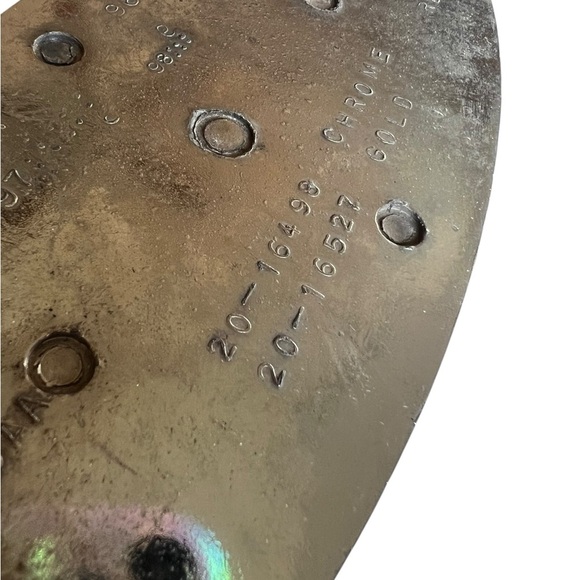 Vintage Peterbilt Chrome Truck Badge Plate Trucker Semi - Picture 4 of 7